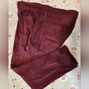 Burgundy Pants